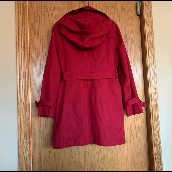 Michael Kors Flannel Rain Jacket - Picture 3 of 3